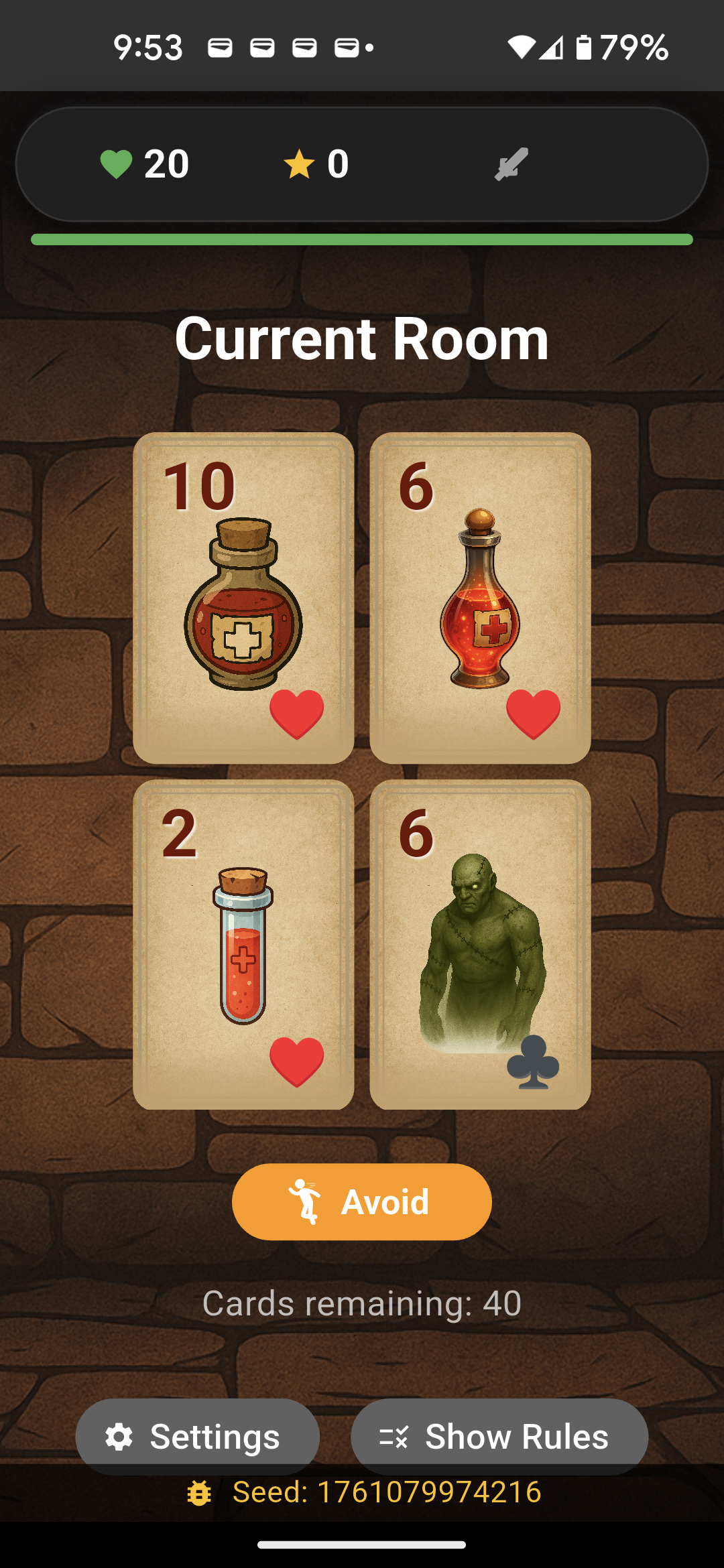 Gameplay encounter screenshot